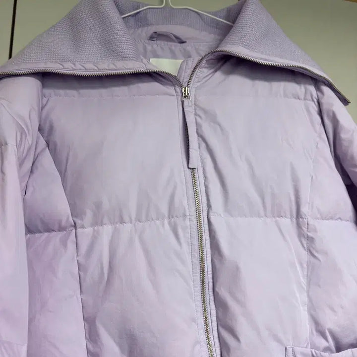 [BUNJANG] 르꼬르망 Light Purple Duck Down High Neck Jumper / 르꼬르망 연보라 오리털 덕다운 하이넥 점퍼 프리 사이즈(556677정도)