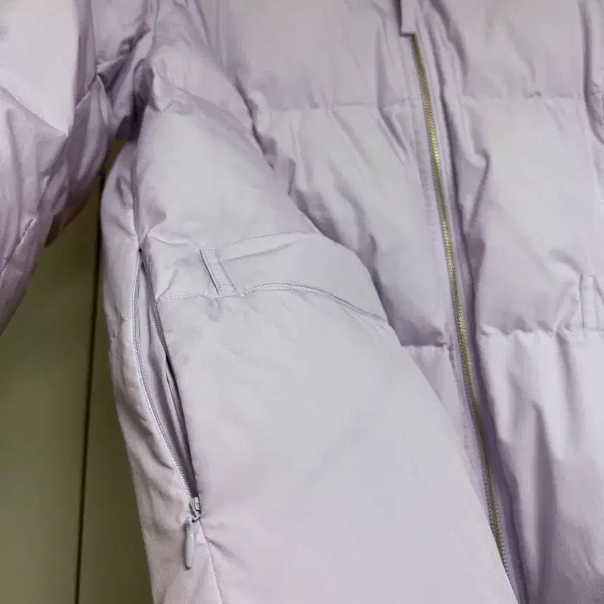 [BUNJANG] 르꼬르망 Light Purple Duck Down High Neck Jumper / 르꼬르망 연보라 오리털 덕다운 하이넥 점퍼 프리 사이즈(556677정도)
