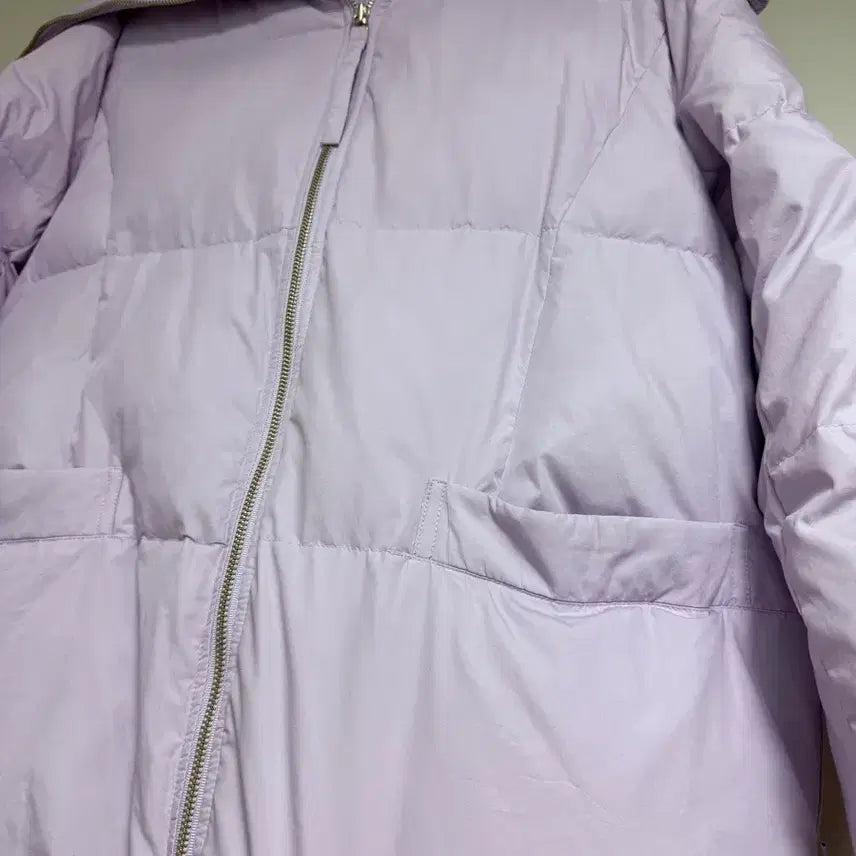 [BUNJANG] 르꼬르망 Light Purple Duck Down High Neck Jumper / 르꼬르망 연보라 오리털 덕다운 하이넥 점퍼 프리 사이즈(556677정도)