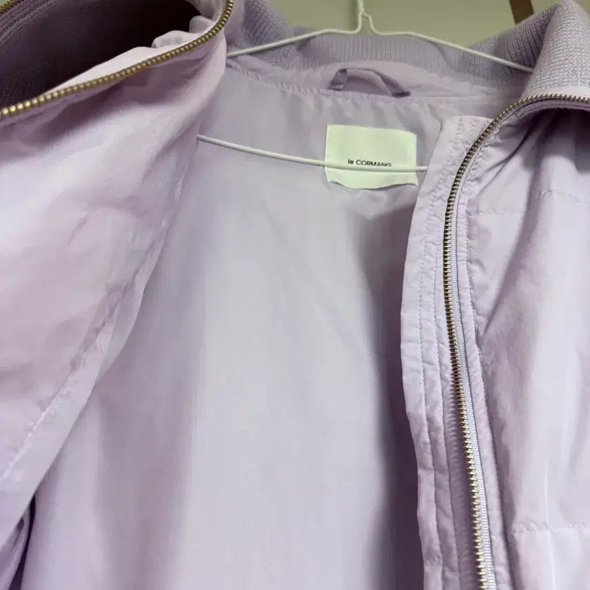 [BUNJANG] 르꼬르망 Light Purple Duck Down High Neck Jumper / 르꼬르망 연보라 오리털 덕다운 하이넥 점퍼 프리 사이즈(556677정도)