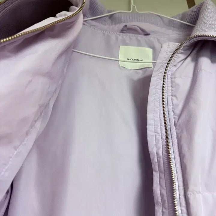 [BUNJANG] 르꼬르망 Light Purple Duck Down High Neck Jumper / 르꼬르망 연보라 오리털 덕다운 하이넥 점퍼 프리 사이즈(556677정도)