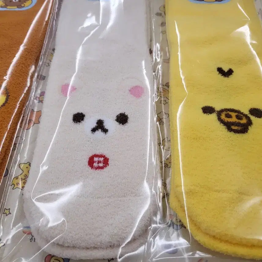 [BUNJANG] Rilakkuma Character Sleep Socks / 리락쿠마 캐릭터 수면양말