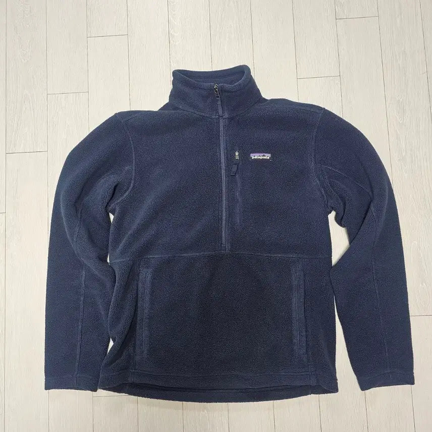 [BUNJANG] Patagonia Classic Synchilla Half Zip Fleece Jacket / 파타고니아 클래식 신칠라 / 네이비 / S