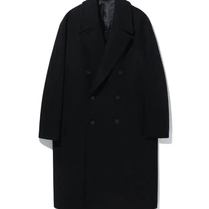 [BUNJANG] UnOutFit Unisex Wide Collar Oversized Wool Coat M / [ 울 50% ] 언아웃핏 유니섹스 와이드 카라 오버핏 더블 울 코트 M