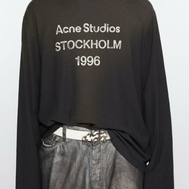 [BUNJANG] Acne Studios Logo Long Sleeve / [XL] 아크네 스튜디오 로고 롱슬리브