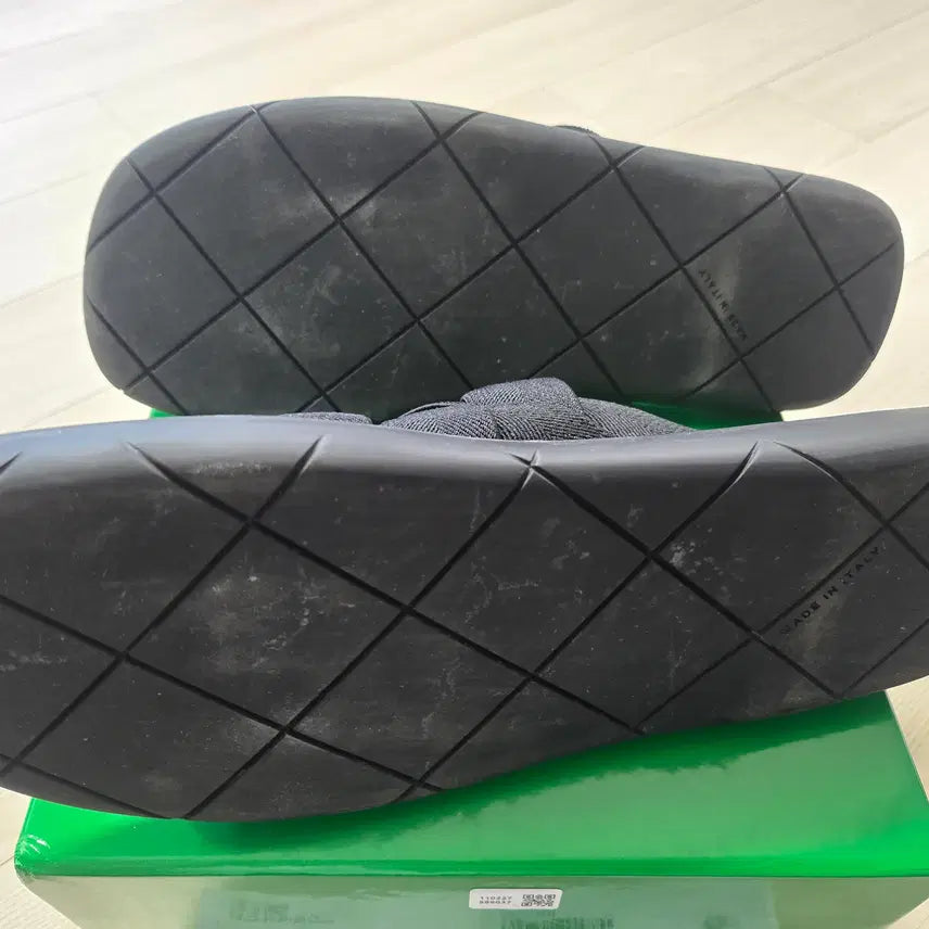 [BUNJANG] Bottega Veneta Flat Mules Black / [44] 보테가 베네타 플랫 뮬 블랙