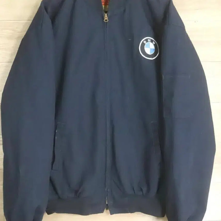 [BUNJANG] BMW Navy Blouson Jacket / BMW 네이비 블루종 자켓