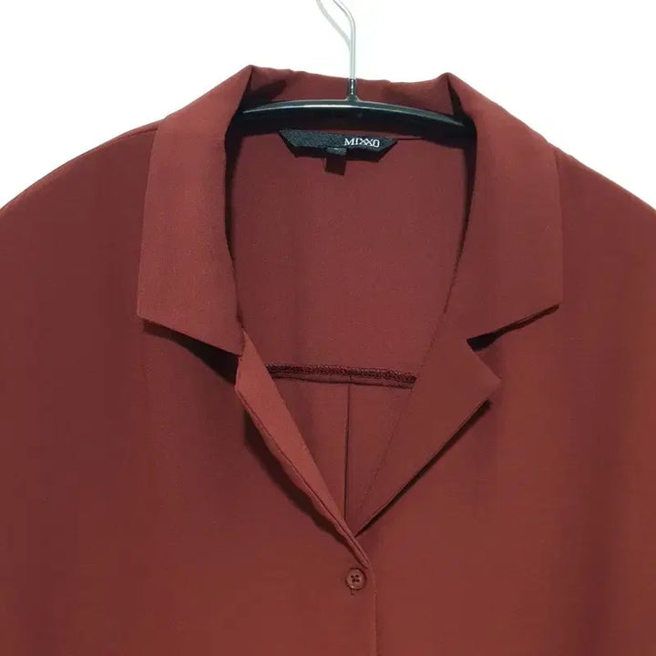 [BUNJANG] MIXXO 배색 커프스 Blouse / 미쏘 배색 커프스 블라우스 L_M1510