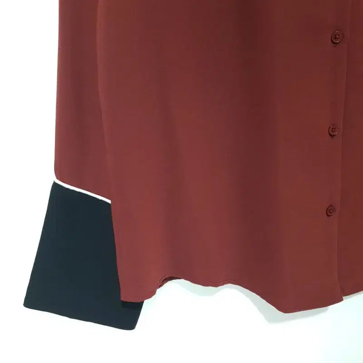 [BUNJANG] MIXXO 배색 커프스 Blouse / 미쏘 배색 커프스 블라우스 L_M1510