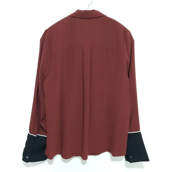 [BUNJANG] MIXXO 배색 커프스 Blouse / 미쏘 배색 커프스 블라우스 L_M1510