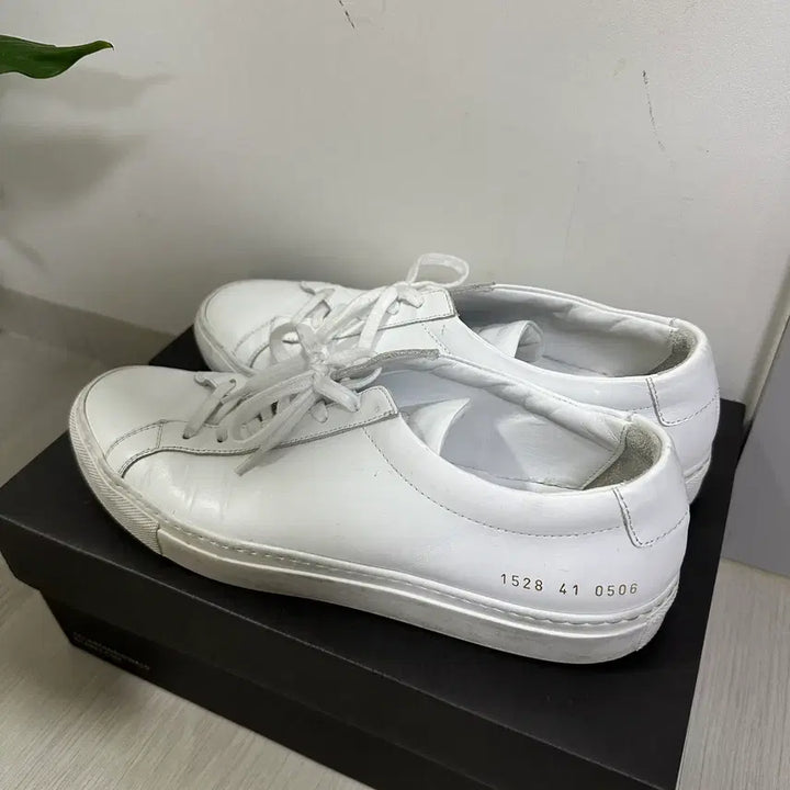 [BUNJANG] Common Projects Achilles Low White Sneakers / [270/41] 커먼 프로젝트 오리지날 아킬레스 로우 화이트 스니커즈
