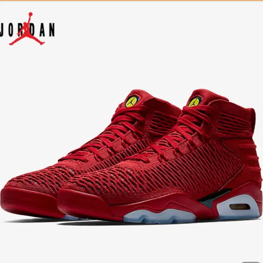 [BUNJANG] Nike Jordan Flyknit Elevation Red Sneakers / 나이키 조던 플라이니트 엘리베이션 레드 225mm ao1538-601