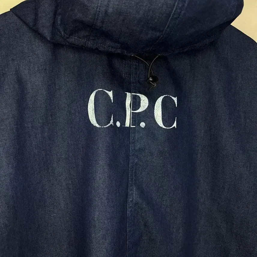 [BUNJANG] CP Company Junya Watanabe Denim Fish Tail Coat / 준야와타나베 x CP컴퍼니 데님 라미네이트 피쉬테일