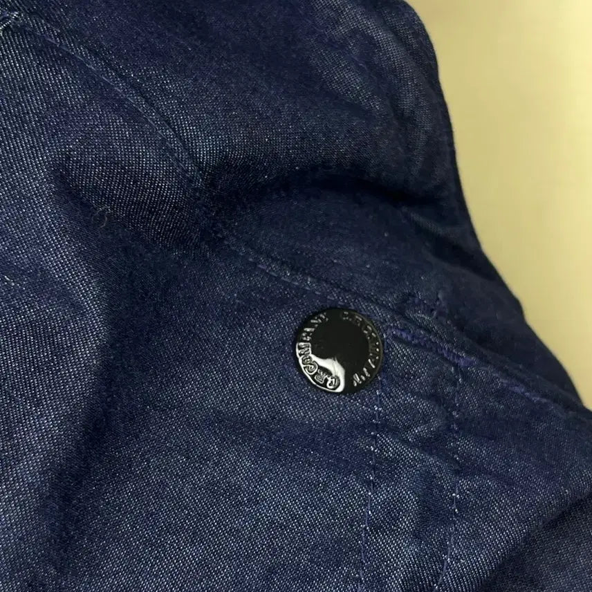 [BUNJANG] CP Company Junya Watanabe Denim Fish Tail Coat / 준야와타나베 x CP컴퍼니 데님 라미네이트 피쉬테일