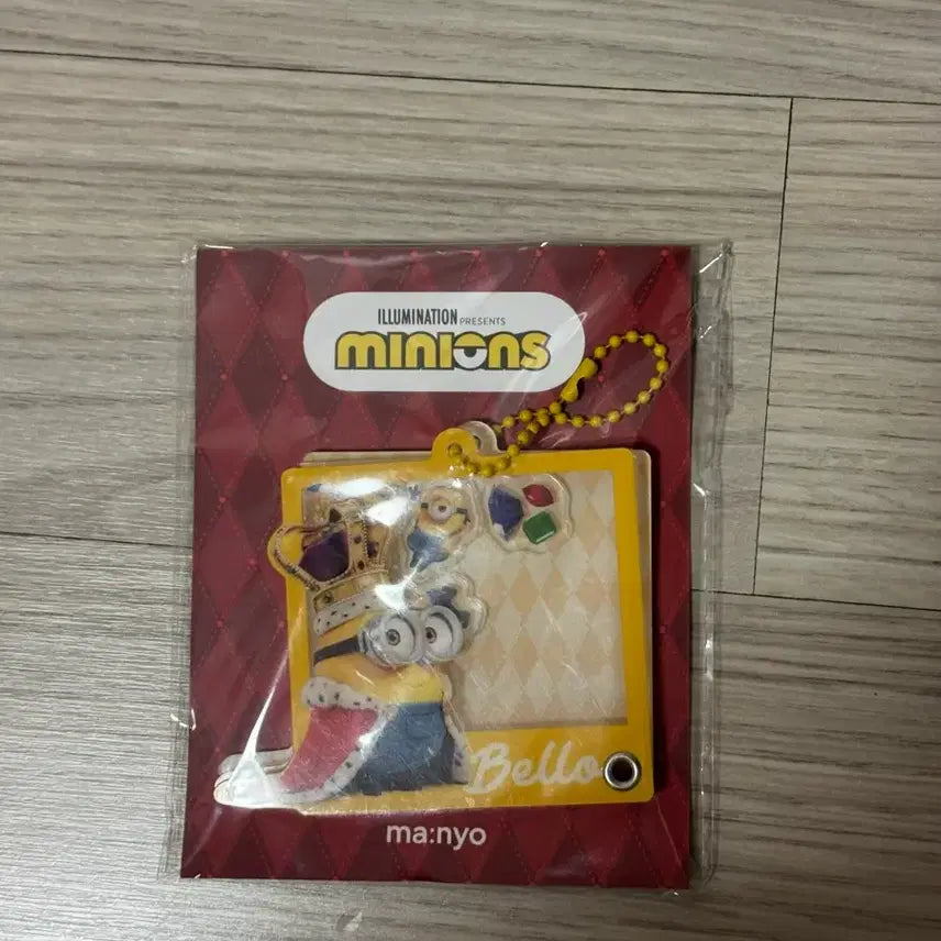 [BUNJANG] Minions King Bob Shaker Keyring - Sealed / 미니언즈 쉐이커키링 킹밥 미개봉 마녀공장