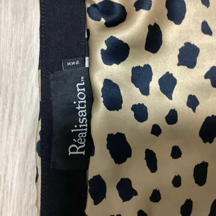 [BUNJANG] Realisation Leopard Skirt XXS / 리얼리제이션 레오파드 스커트 XXS