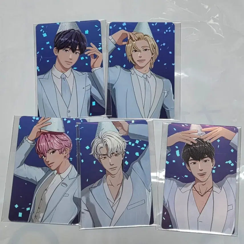 [BUNJANG] Plave YeJun NoA Bambi EunHo HaMin 2nd Anniversary Pop-up Photocard + Cake Postcard / 플레이브 2주년 팝업 포카+케이크 엽서 (예준노아밤비은호하민)
