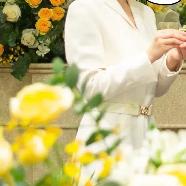 [SOLD OUT] 지고트 윙칼라 머메이드 원피스 (결혼식2부/상견례/아나운서/돌잔치룩)