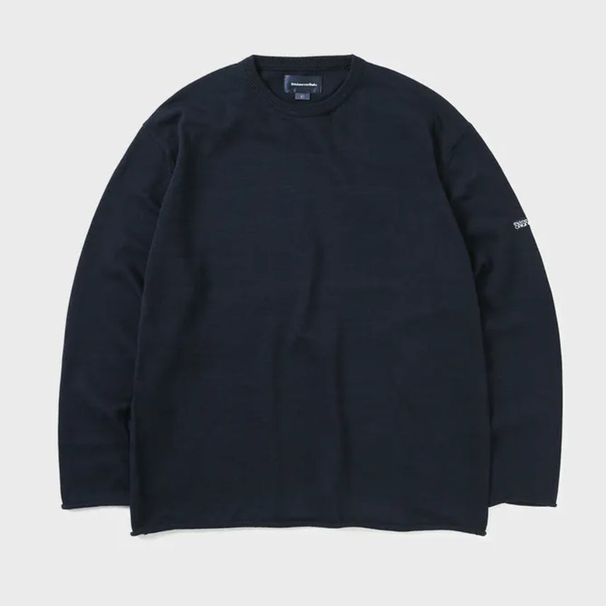 [BUNJANG] Thisisneverthat Crewneck Knit Navy / [M] 디스이즈네버댓 롤 스웨터 크루넥니트 네이비