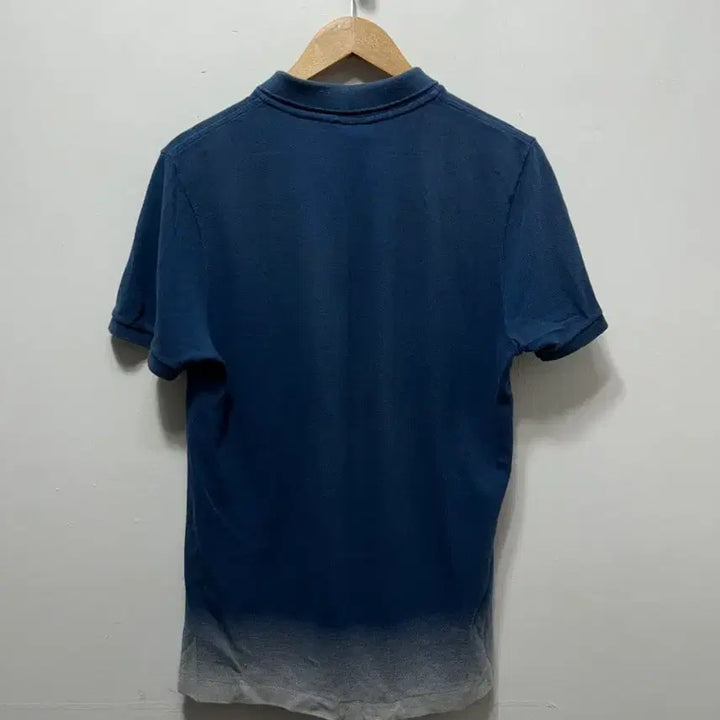 [BUNJANG] Lacoste Live Navy Gradation Short Sleeve Polo Shirt XL / 라코스테 LIVE 네이비 그라데이션 반팔 카라티 XL