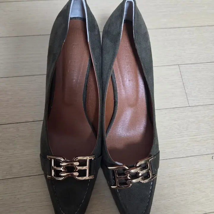 [BUNJANG] Suede Women's Pumps Heels / 스웨이드 여성 펌프스힐