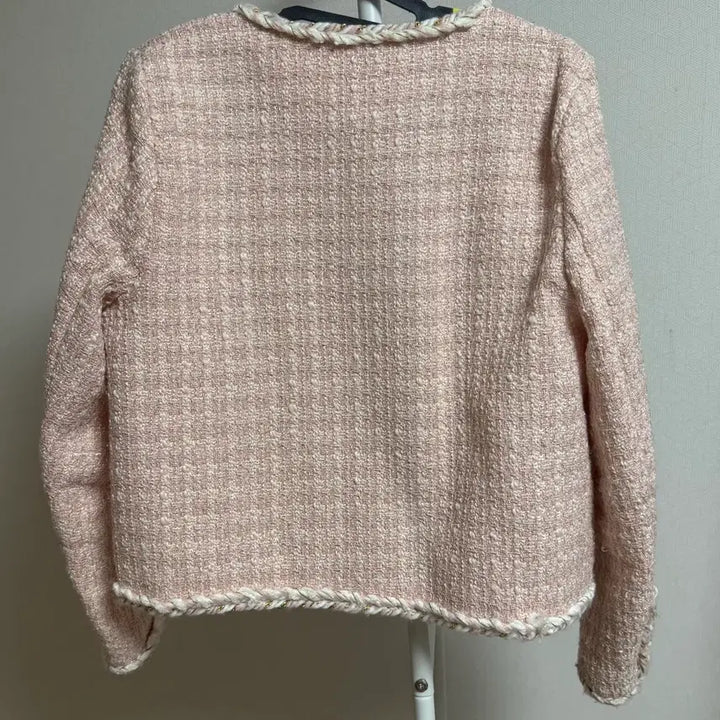[BUNJANG] Pink Tweed Jacket / 핑크 트위드 자켓[Free]