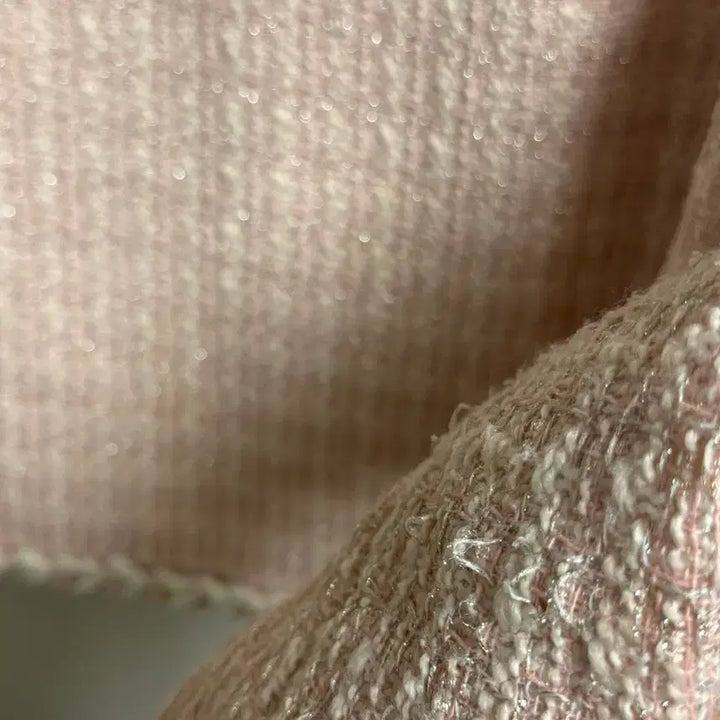 [BUNJANG] Pink Tweed Jacket / 핑크 트위드 자켓[Free]