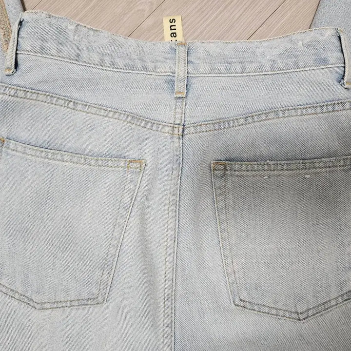 [BUNJANG] TOM GREYHOUND Roll-up Denim Jeans / 톰그레이하운드 정품 롤업 연청 데님