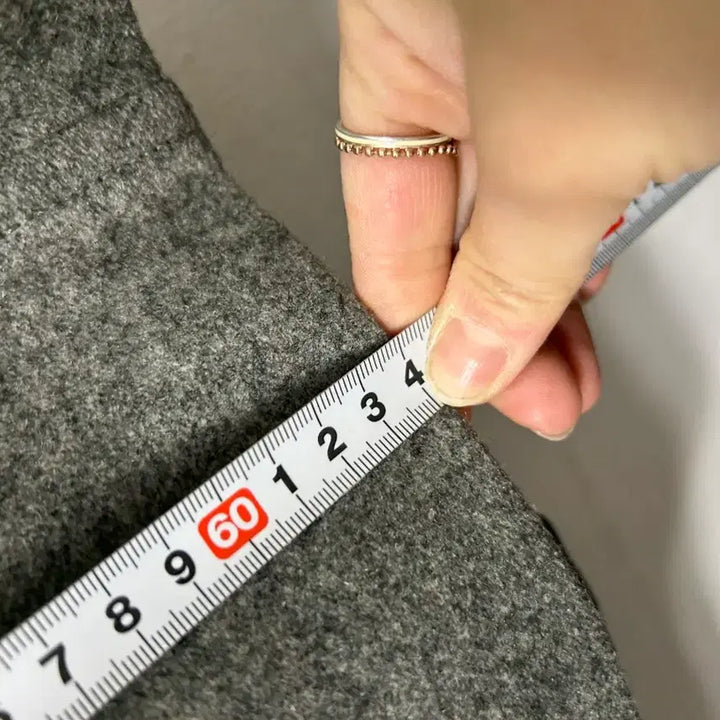 [BUNJANG] Hazzys Gray Double Button Short Coat (Size 55) / 헤지스 더블 버튼 회색 숏 코트 55