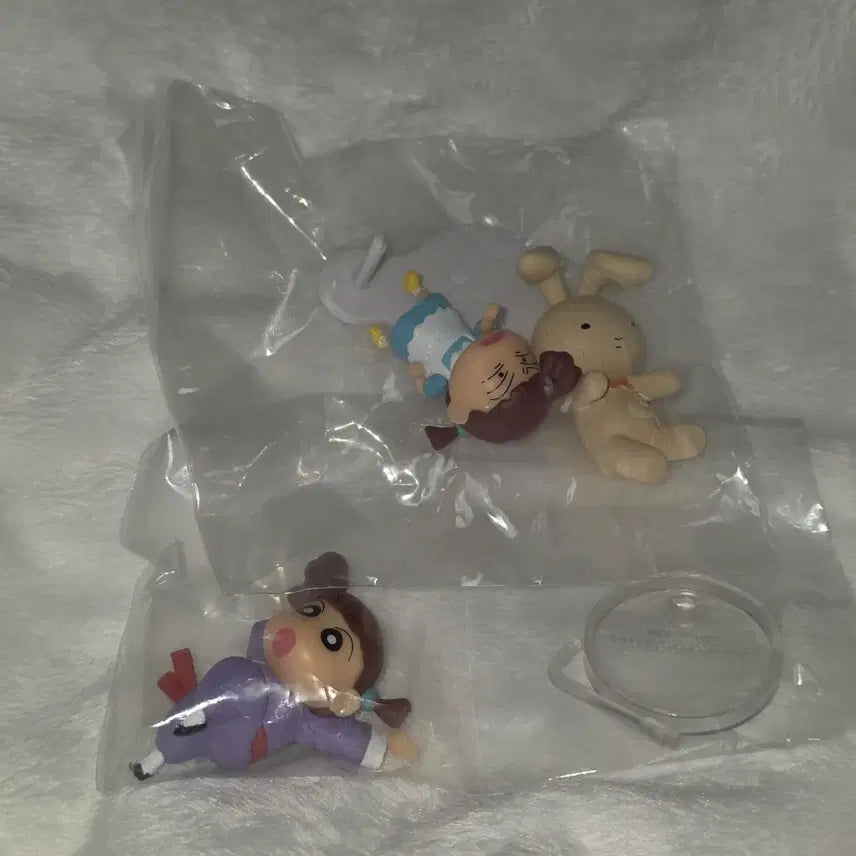 [BUNJANG] Crayon Shin-chan Yuri Kung Fu Boys Rabbit Figure Bundle Set / 일괄 짱구는 못말려 유리 쿵후 보이즈 토끼 피규어