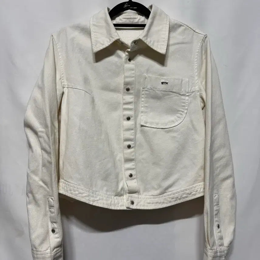 [BUNJANG] Wooyoungmi Crop Denim Jacket / 34 우영미 크롭 데님 자켓