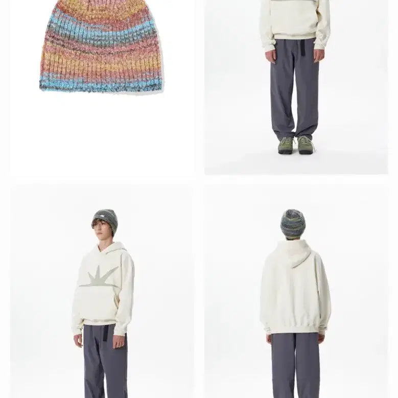 [BUNJANG] Sunlove Boucle Multi Beanie Pink / 썬러브 비니 Boucle Multi Beanie Pink