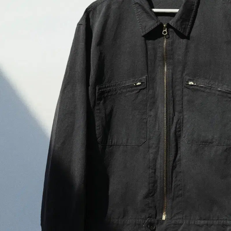 [BUNJANG] Stillness Cyclist Jacket - Charcoal - Size 3 / 스틸네스 사이클리스트 자켓