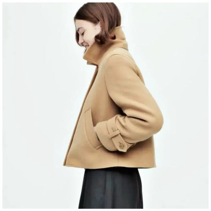 [BUNJANG] Uniqlo JW Anderson Wool Blend Short Jacket / JW앤더슨 유니클로 콜라보 울 블렌드 숏 자켓