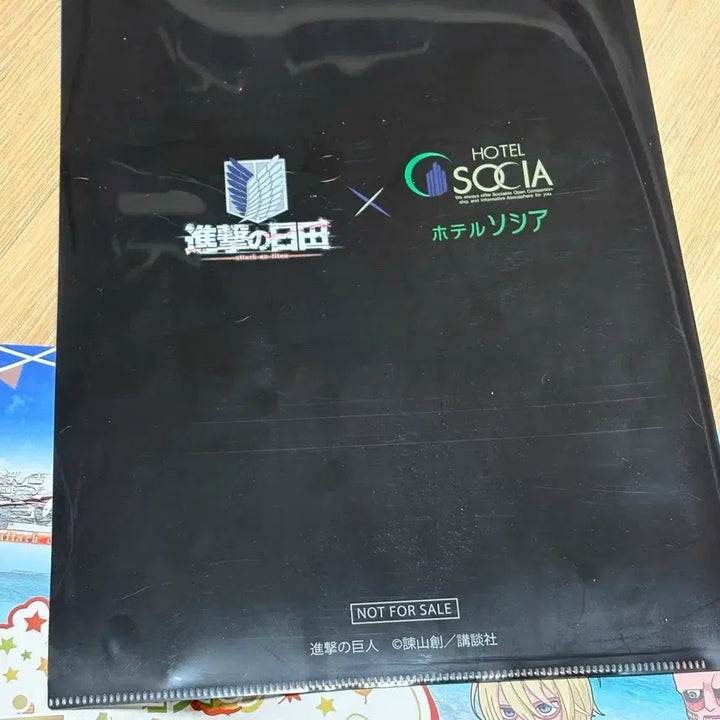 [BUNJANG] Social Hotel Attack on Titan Collaboration File / 진격의거인 소시아호텔 콜라보 파일