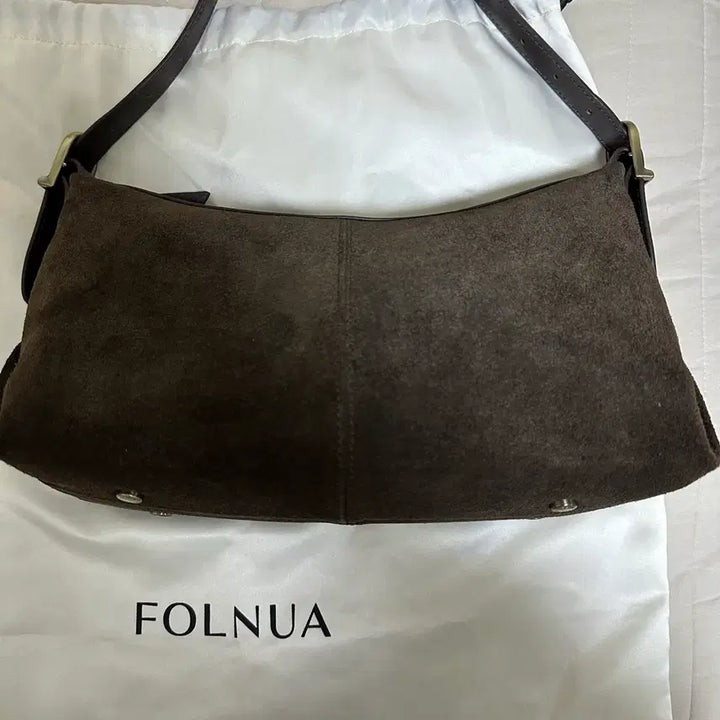 [BUNJANG] Polnewa Mini Vato Bag (Suede Brown) / 폴뉴아 미니 바토백(스웨이드 브라운)