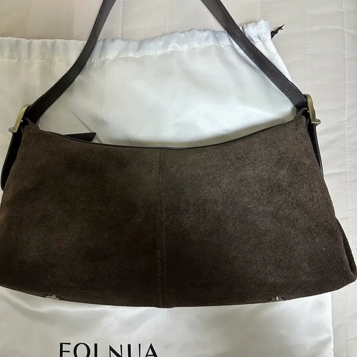 [BUNJANG] Polnewa Mini Vato Bag (Suede Brown) / 폴뉴아 미니 바토백(스웨이드 브라운)