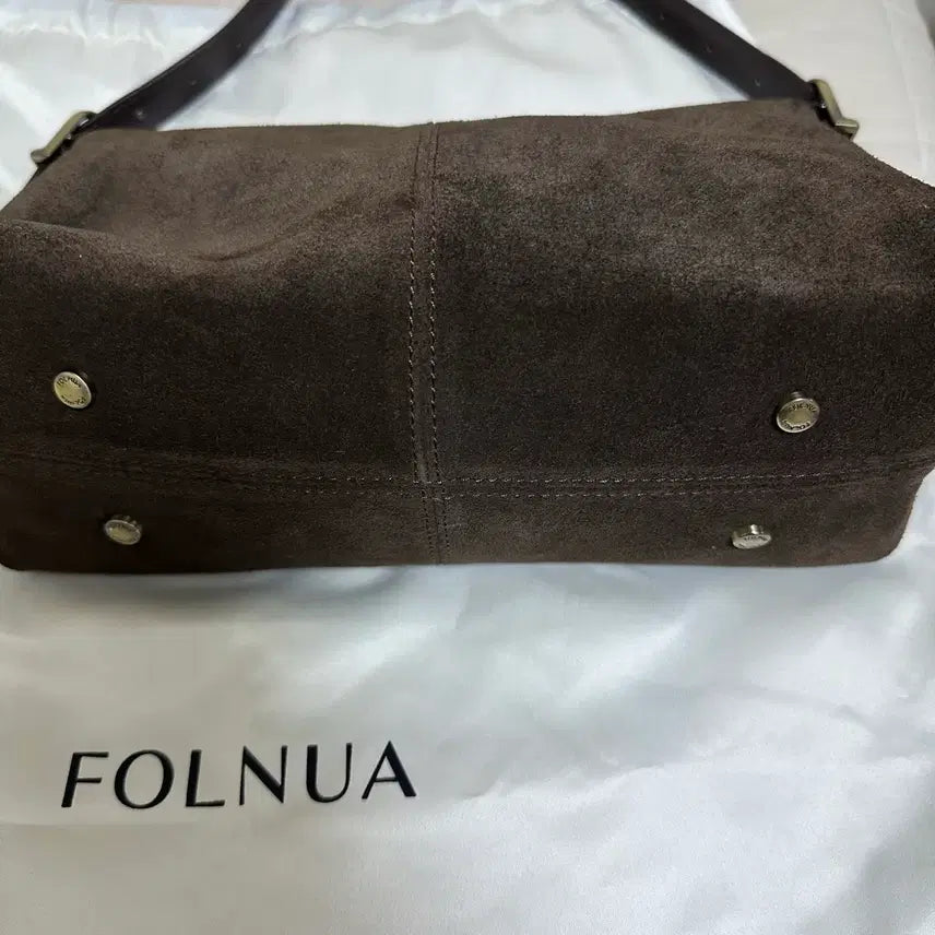 [BUNJANG] Polnewa Mini Vato Bag (Suede Brown) / 폴뉴아 미니 바토백(스웨이드 브라운)
