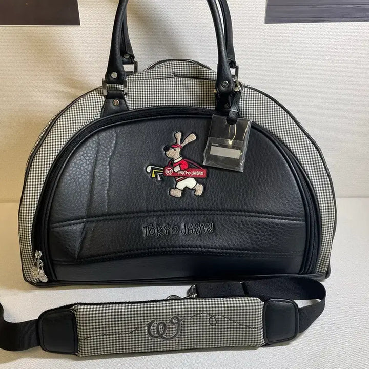 [BUNJANG] MU SPORTS Musy Golf Boston Bag / (무배)엠유스포츠 뮤시 골프 보스턴백