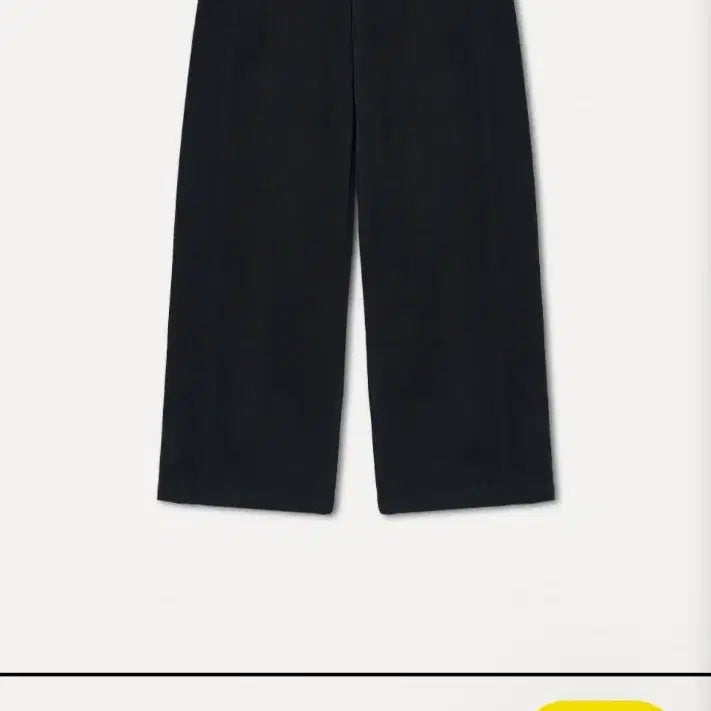 [BUNJANG] Label Archive Wide Cotton Pants Navy / [5] 라벨아카이브 wide cotton pants navy