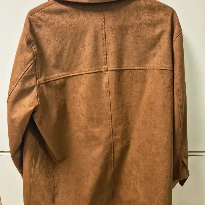 [BUNJANG] LOVLOV Suede Single Jacket Brown / LOVLOV 스웨이드 싱글 자켓 브라운