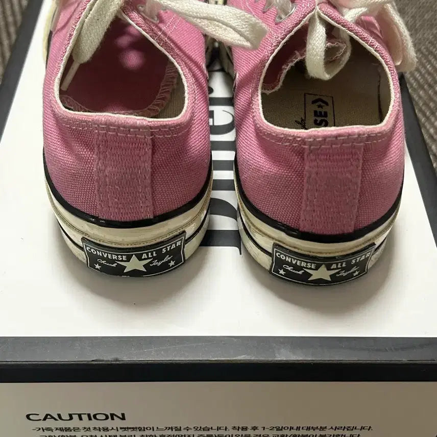 [BUNJANG] Converse Chuck Taylor 70 Pink Sneakers / 컨버스 척테일러 70 핑크 스니커즈