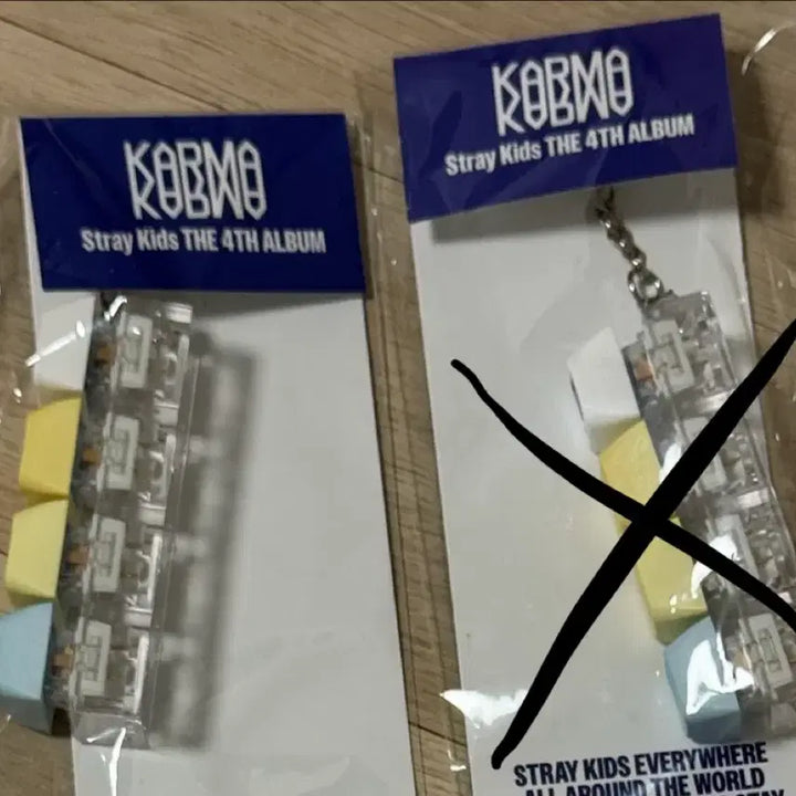 [BUNJANG] Stray Kids Keyboard Keycap Keyring Sealed / 스키주 키보드 키캡 키링 미개봉 새상품 뽁아리