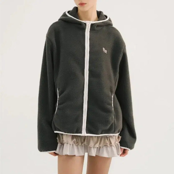 [BUNJANG] 3 Times Cookie Fleece Jacket / 쓰리타임즈 - 쿠키 플리스 자켓