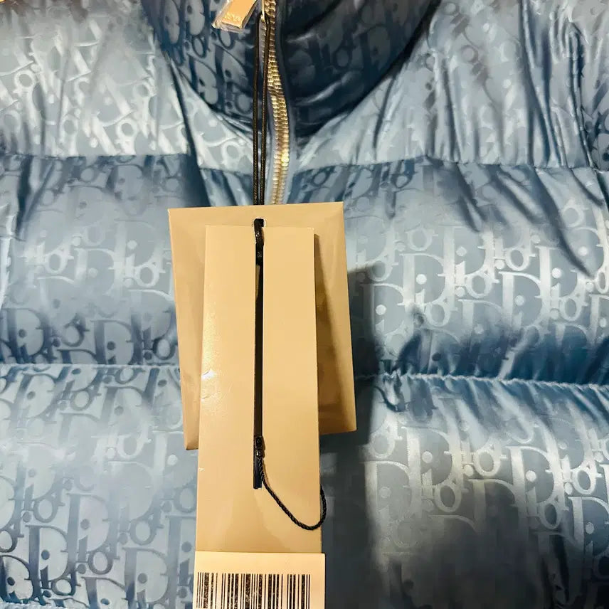 [BUNJANG] Dior Oblique Padded Sky Blue / [52] 디올 오블리크 패딩 스카이블루
