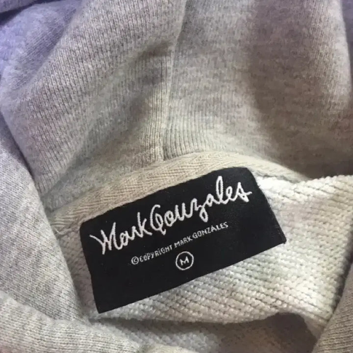 [BUNJANG] Mark Gonzales Gray Hoodie / 마크 곤잘레스 회색 후드티