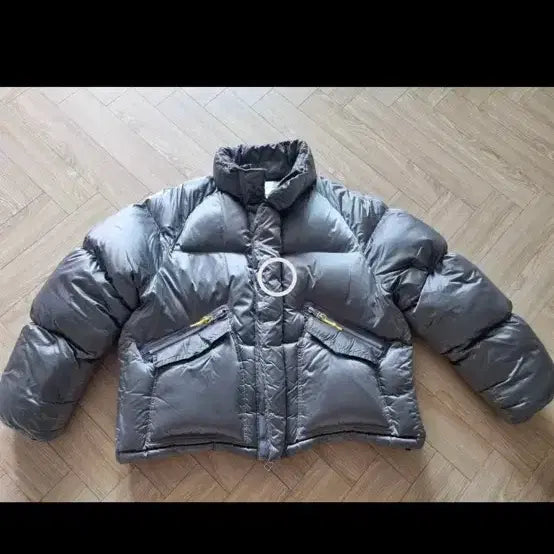 [BUNJANG] Name. Silver Padded Jacket / Name. 패딩
