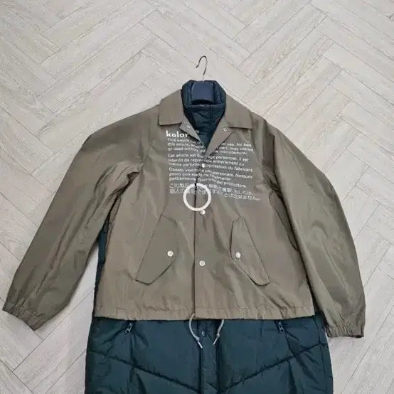 [BUNJANG] Kolor Double Layer Coat Jacket / Kolor 더블레이어 코트 자켓