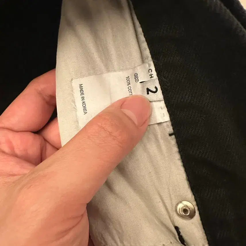 [BUNJANG] Choci Belted Denim Pants / Choci 벨티드 데님팬츠