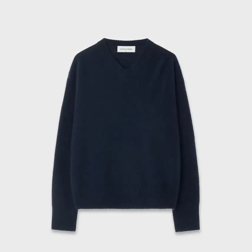 [BUNJANG] Churchill Lomper V-neck Pullover Navy / [네이비] 처칠롬퍼 브이넥 니트 S 사이즈 판매
